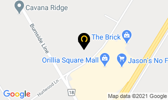 Clearrail in Orillia map