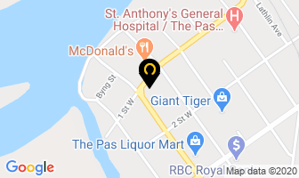 Clearwater Dental in The Pas map
