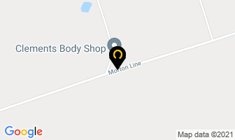 Clements Body Shop in Cavan map