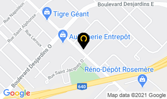 Clermont Michel Dr in Sainte-Thérèse map