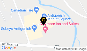 Cleve's Source For Sports in Antigonish map