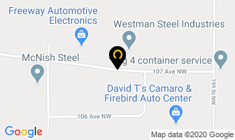 Clifford Harvey Enterprises in Edmonton map