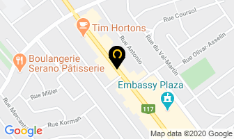 Clinique Beaut&eacute; Naturel in Laval map