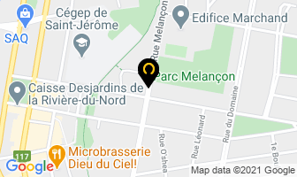 Clinique D'acupuncture Jacques H&eacute;bert in Saint-Jérôme map