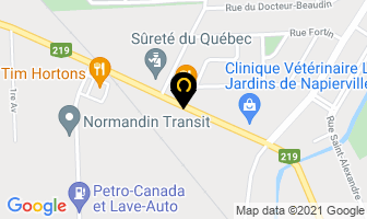 Clinique Dentaire Napierville in Napierville map