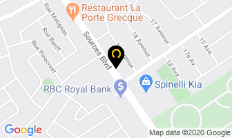 Clinique Dentaire Roxboro Des Sources in Brantford map