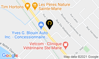 Clinique Denyse Lessard in Sainte-Marie map
