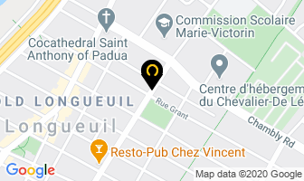 Clinique D'ost&eacute;opathie in Longueuil map