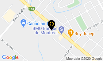 Clinique Dr Patrick Saurel in Drummondville map
