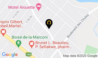 Clinique Du Corps in Drummondville map
