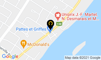 Clinique Girouard in L'Assomption map
