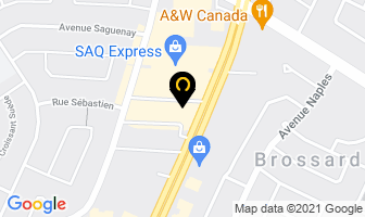 Clinique Multidisciplinaire Brossard in Brossard map