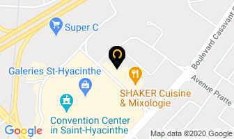 Clinique O-Pied in Saint-Hyacinthe map