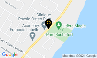 Clinique Physio-Ost&eacute;o Plus in Repentigny map