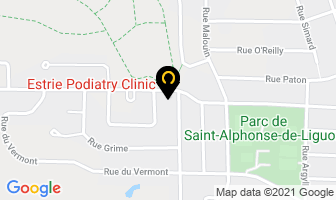 Clinique Podiatrique De L'estrie in Peterborough map