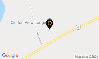 Clinton View Lodge in Kensington map