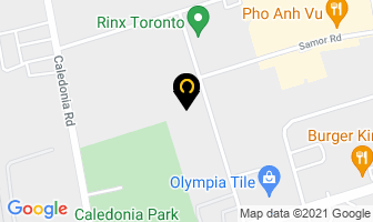 Clio-Oz in Orillia map