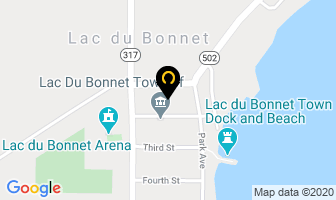 Clipper Weekly in Lac Du Bonnet map