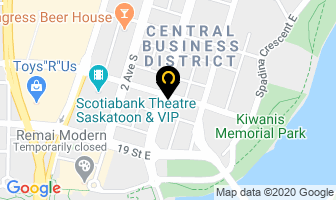 Cliptomania in Saskatoon map