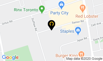 Clothes Out Trading in Orillia map