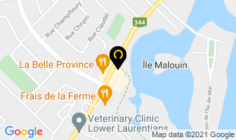 Cloutier Dydzak Avocats in Repentigny map