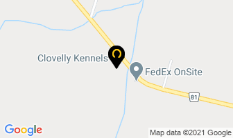 Clovelly Kennels in Grimsby map