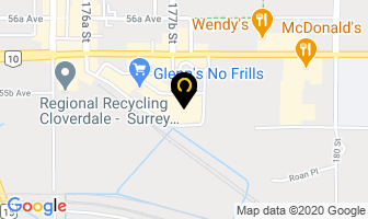 Clover Care Dental Clinic in Surrey map