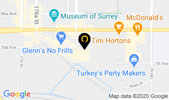 Cloverdale Ace Hardware in Surrey map