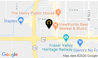 Cloverdale Chiropractic in Surrey map