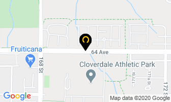Cloverdale Minor Softball Assn in Surrey map