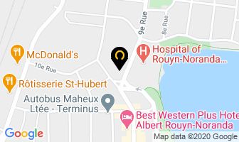 Clsc in Rouyn-Noranda map