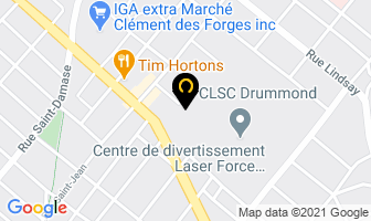 Clsc Drummond in Drummondville map