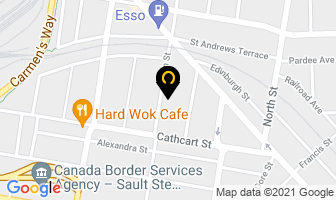 Club 14 in East Angus map
