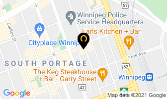 Club 200 in Winnipeg map