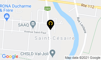 Club Agri-Durable in Saint-Césaire map
