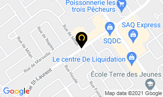 Club Billard Le Patriote in Saint-Eustache map
