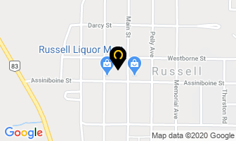 Club Cafe in Russell map