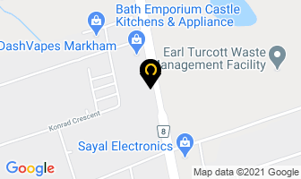 Club Cue One Inc in Markham map