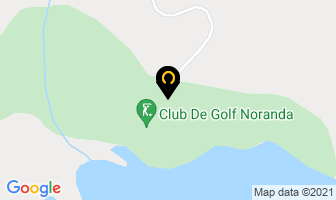 Club De Golf Noranda in Rouyn-Noranda map