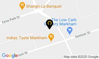 Club Dental Laboratories in Markham map