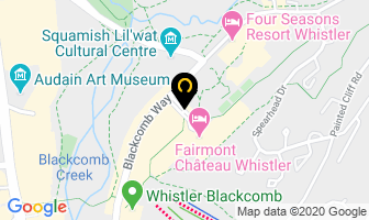 Club Intrawest in Whistler map