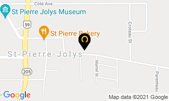Club Jolys in St-pierre-jolys map