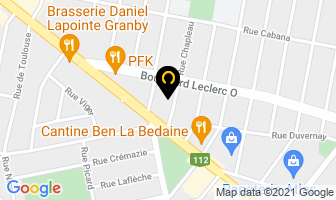 Club Optimiste De Granby in Charlemagne map