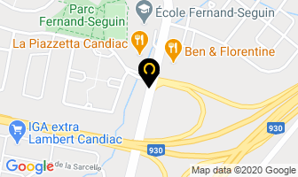 Club Proform in Candiac map