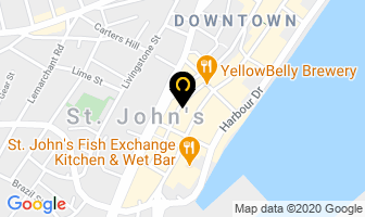 Club V in St. John's map