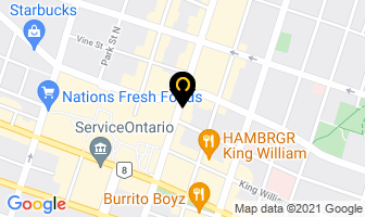 Cm Graphic Design in Hamilton map