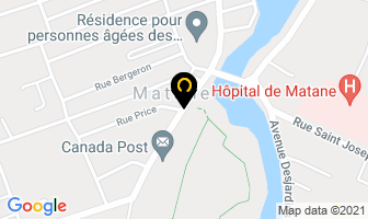 Cmc &eacute;lectronique in Matane map