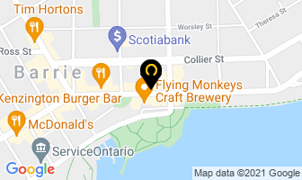 Cmedia Design Works in Barrie map
