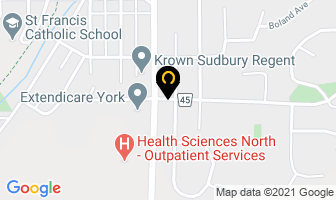Cnib For The Blind in Sudbury map