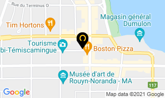 Co-Op Taxi in Rouyn-Noranda map